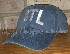 ATL Airport Code Baseball Hat