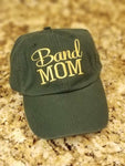 Band MOM Hat, Orchestra, Music, Choir, Drum, Band MOM Embroidered Baseball or Trucker Hat, Can be personalized