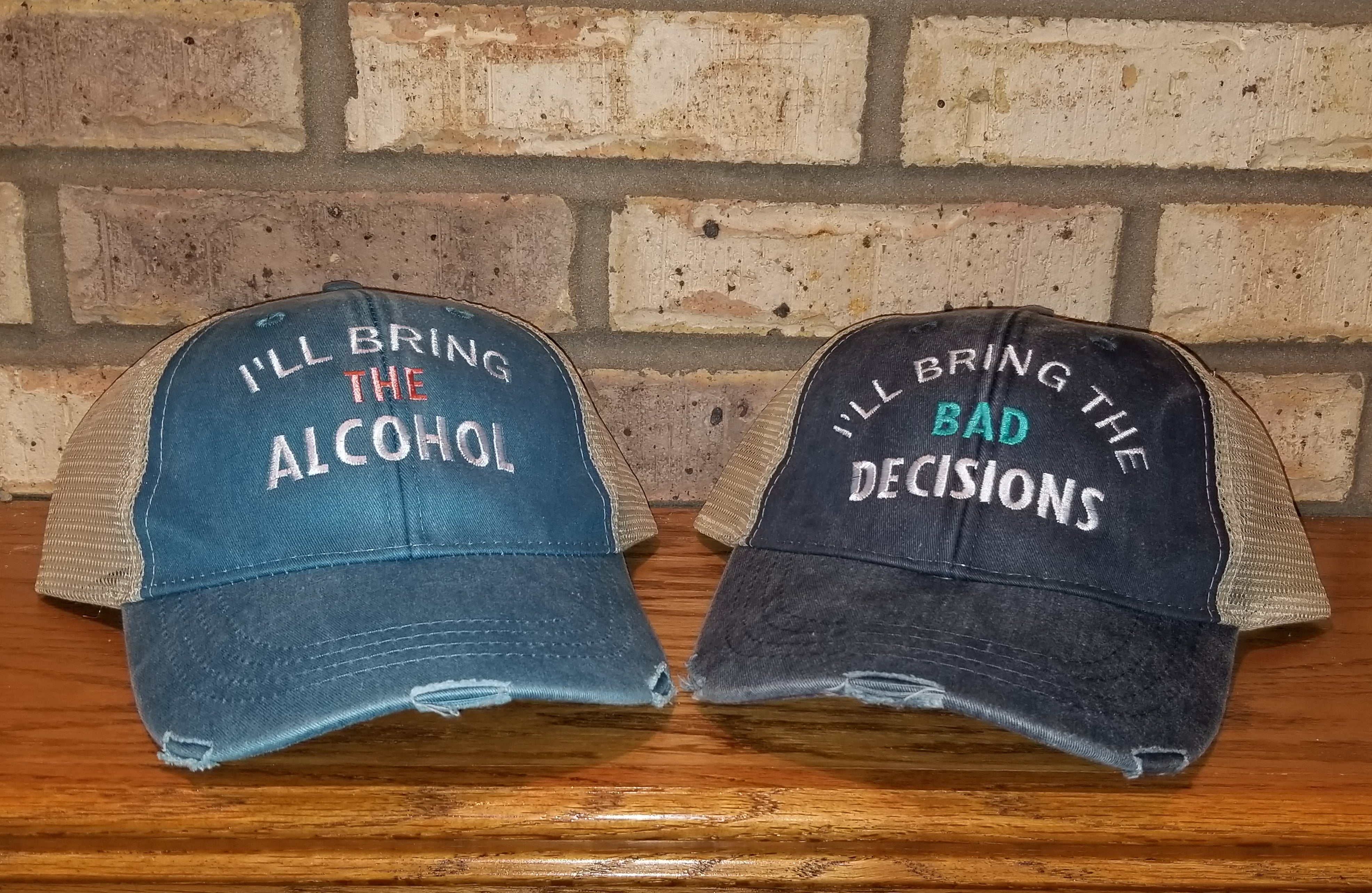 I'll Bring The...Distressed Trucker Hat