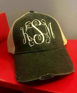 Monogrammed Trucker Hat
