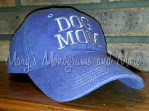 "Dog MOM" Baseball Hat