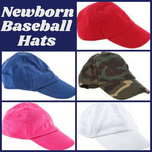 Monogrammed Infant Baseball Hat