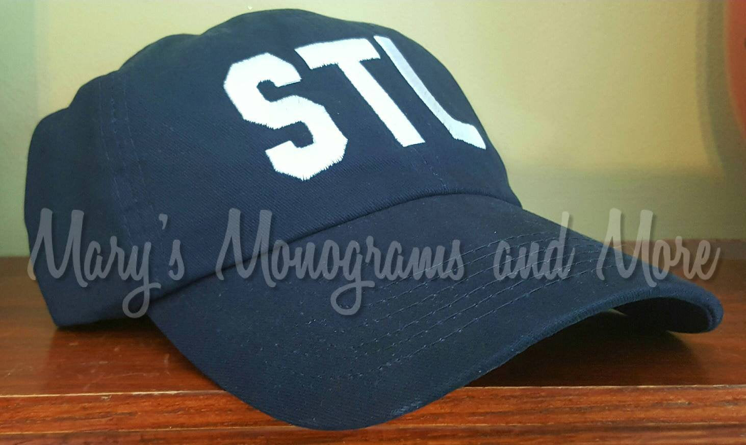 Personalized STL Airport Code Hat - St. Louis Airport Code Hat - Saint Louis International Airport Baseball Cap - STL City