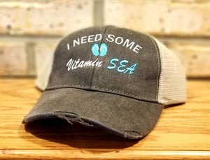 "I Need Some Vitamin Sea" Hat