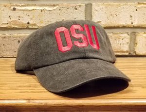 Embroidered OSU Hat, Oklahoma State University, Ohio State University, Custom Hats, Spiritwear, Personalized, Monogrammed, Back to School