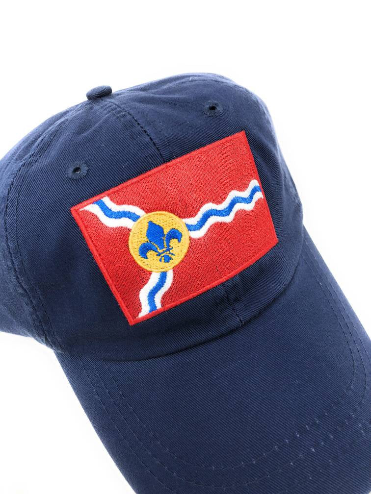 St. Louis Flag Hat - STL hat, Saint Louis City Flag, St Louis