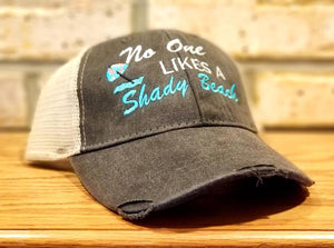 Beach Vacation Hat - No One Likes A Shady Beach, I'll Bring The Alcohol and Bad Decisions, Party, Girls Trip, Summer, BFF, Drinking, Cap