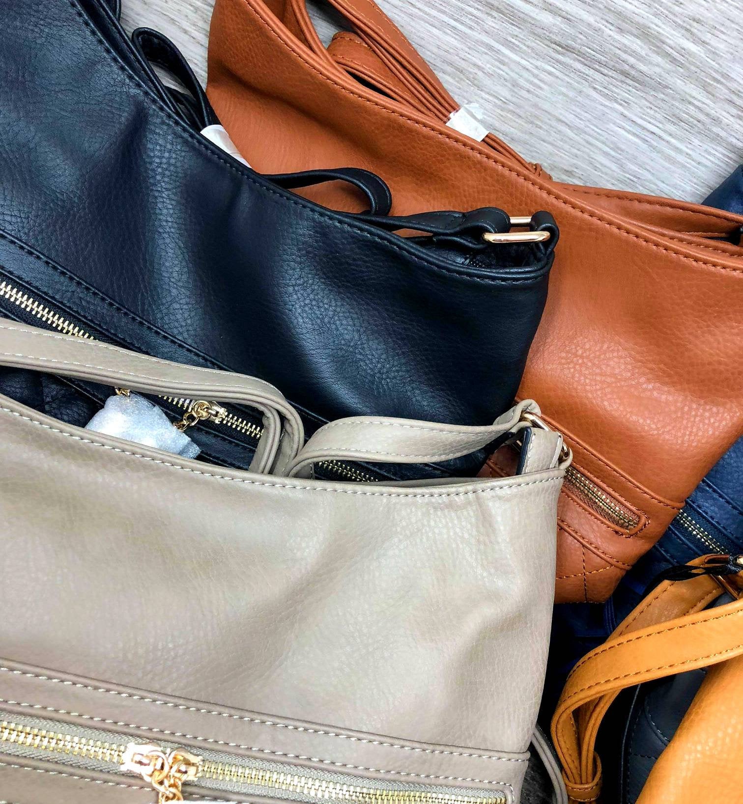 Margot New York brown Anthropologie Leather Fold Over Crossbody Bag Purse |  eBay